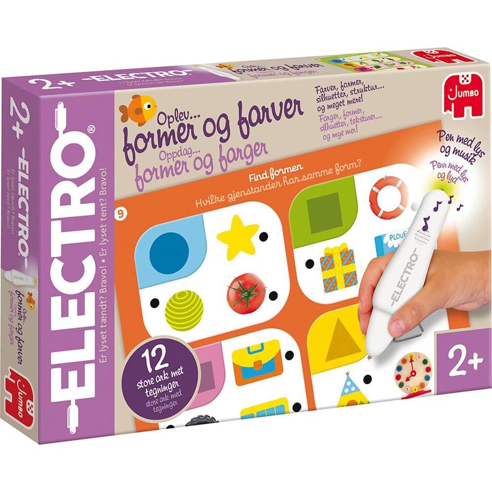 Jumbo - Electro - Colors & Shapes (Dk/No) (1110100410)