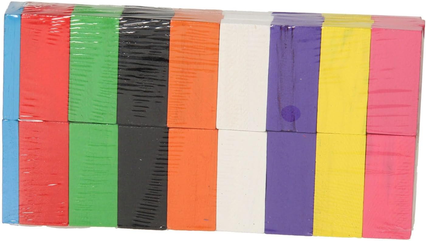 Domino in legno, 50 pezzi.