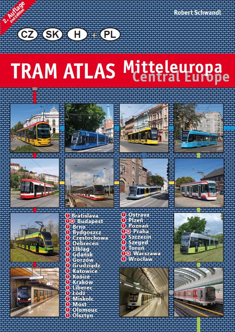Tram Atlas Mitteleuropa/Central Europe - (German Import)