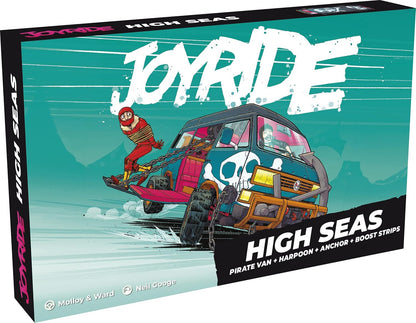 Rebellion Unplugged | JOYRIDE: High Seas | Racing Board Game | Ages 12+ | 2-4 Players | 40+ Minutes Playing Time