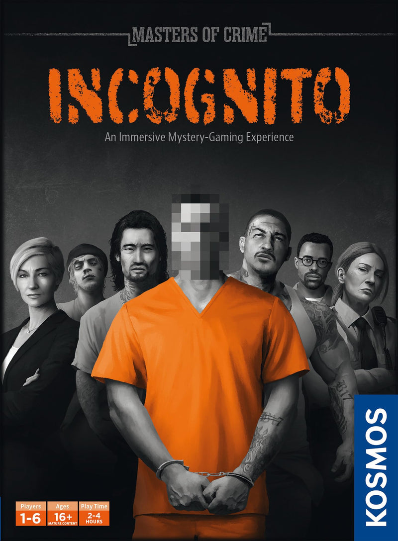 Thames & Kosmos Masters of Crime: Incognito | Murder Mystery Game | Prison Break | Co-op Game | 1+ Players | Ages 16+