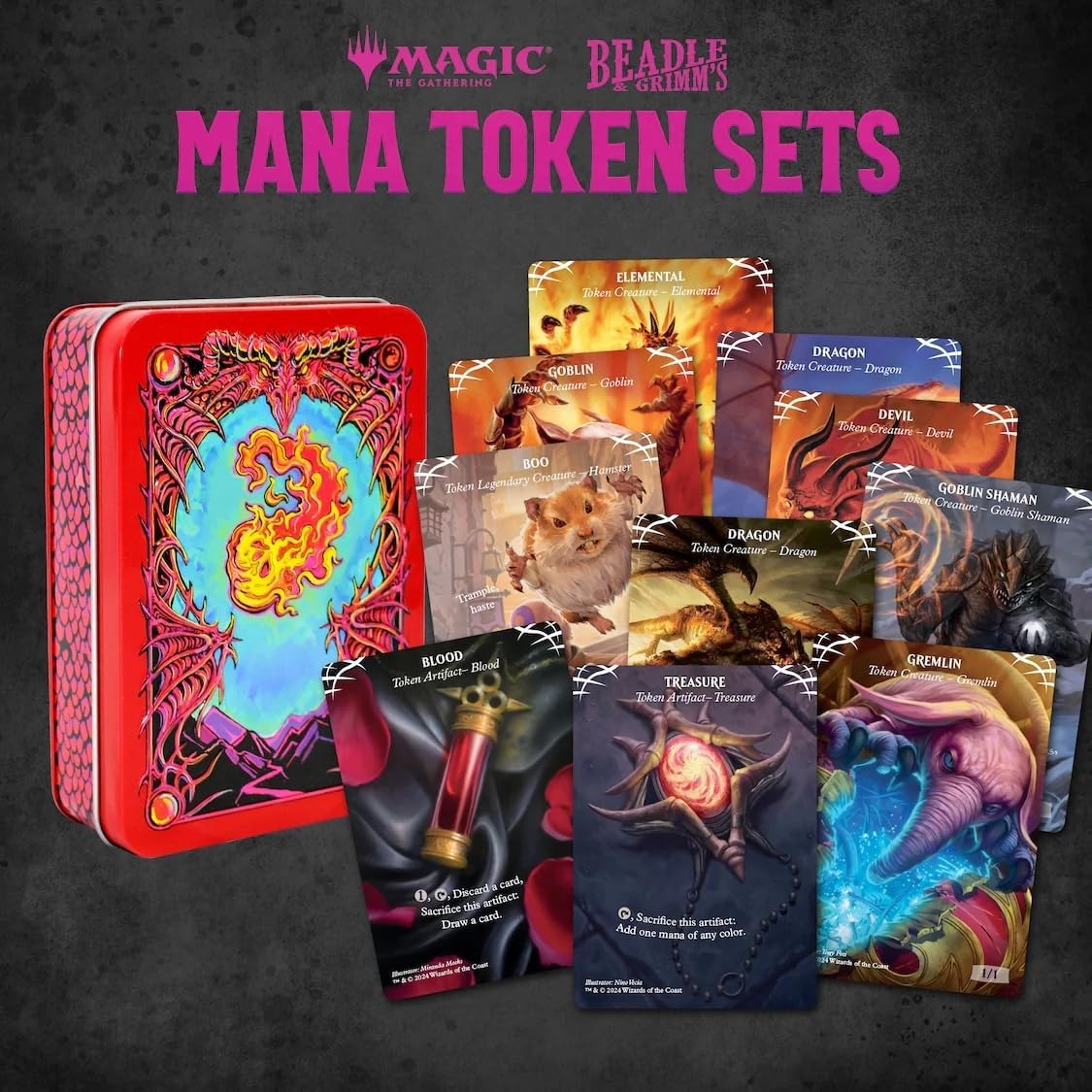 Beadle & Grimm's - Magic: The Gathering Red Mana Chip Set