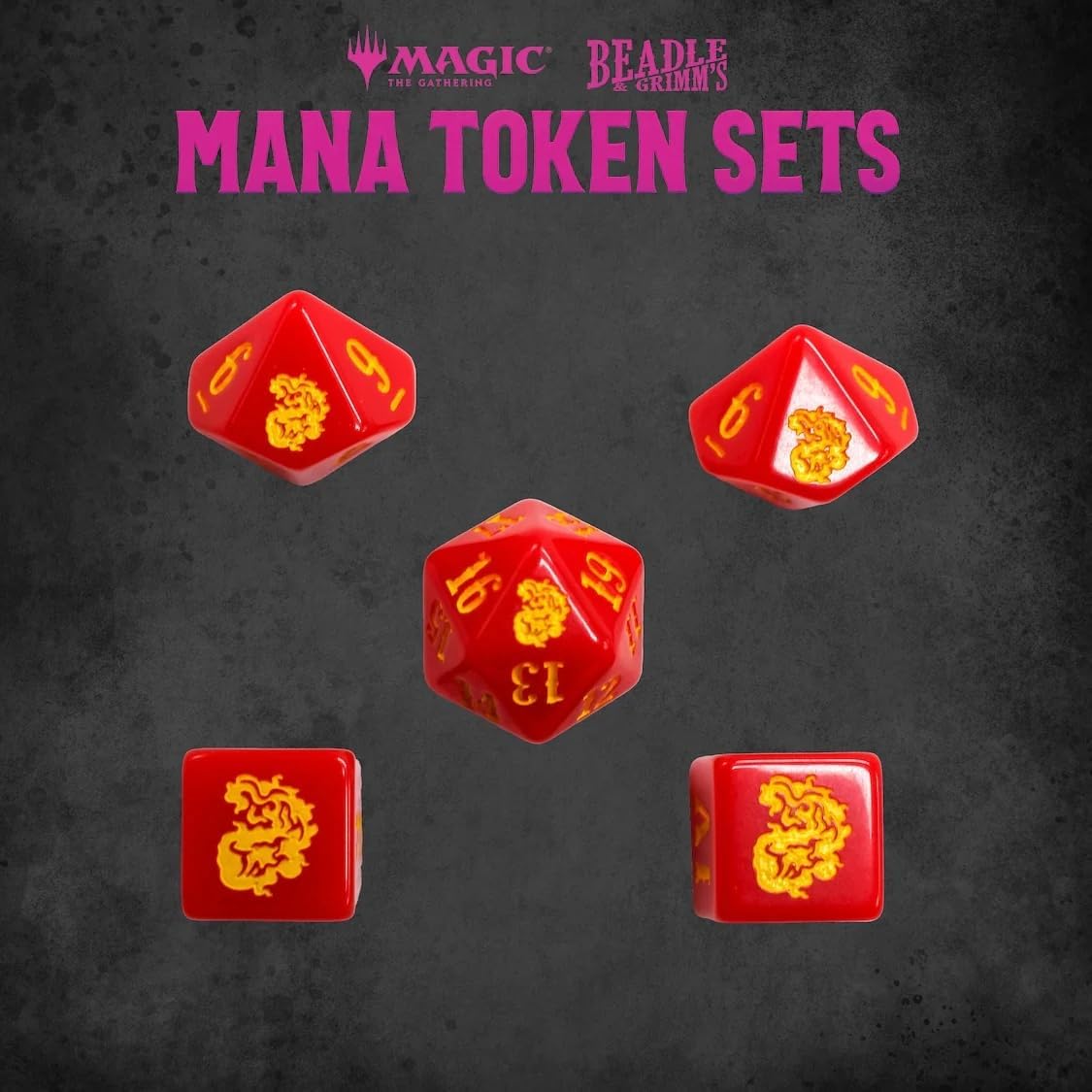 Beadle & Grimm's - Magic: The Gathering Red Mana Chip Set