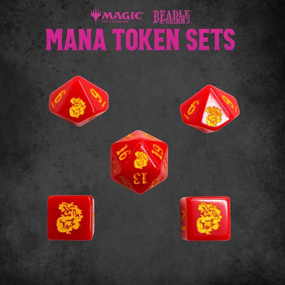 Beadle & Grimm's - Magic: The Gathering Red Mana Chip Set