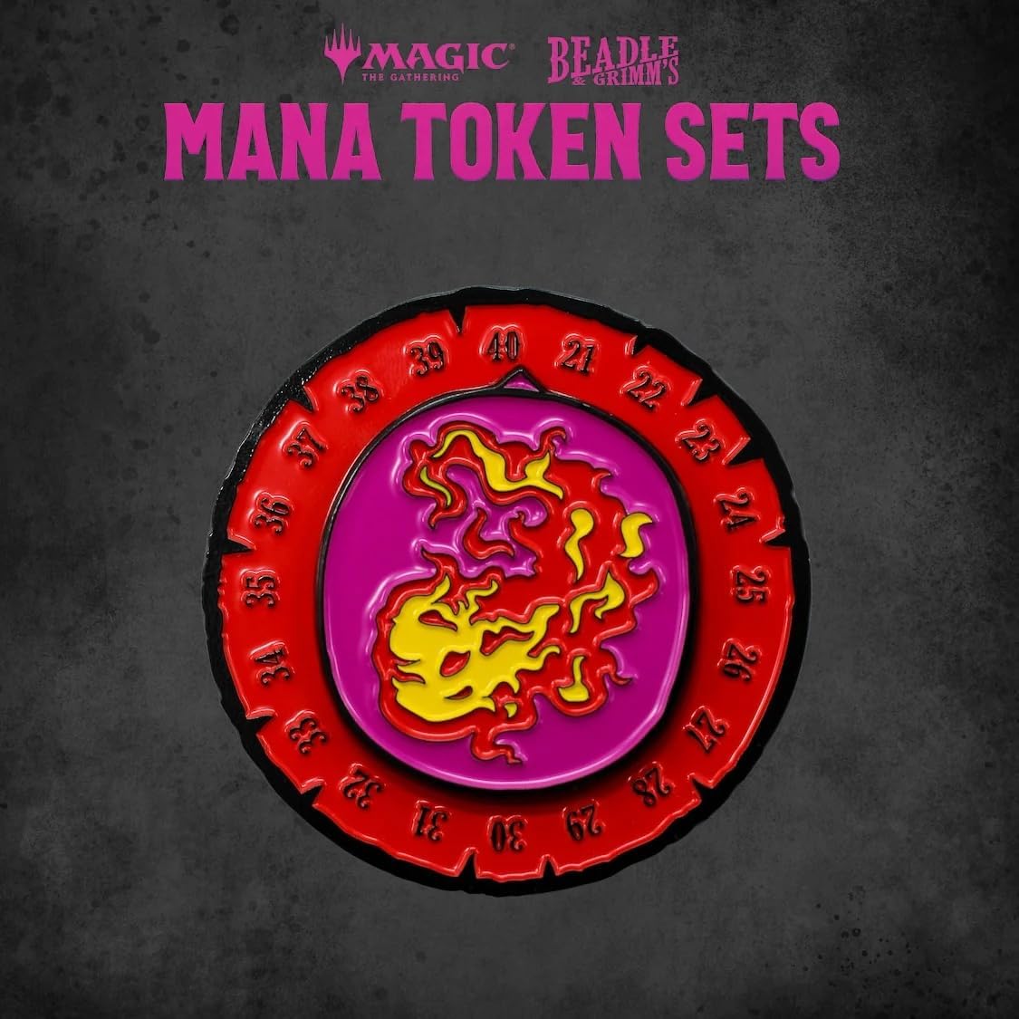 Beadle & Grimm's - Magic: The Gathering Red Mana Chip Set