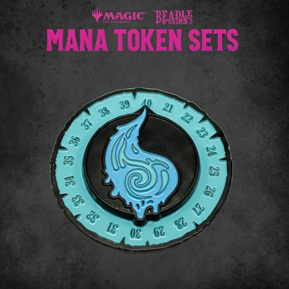 Beadle & Grimms - Mtg - Blue Mana Token Set