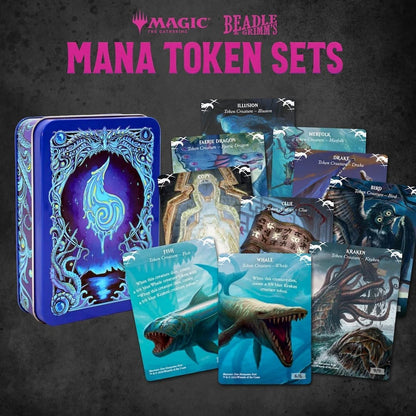 Beadle & Grimms - Mtg - Blue Mana Token Set