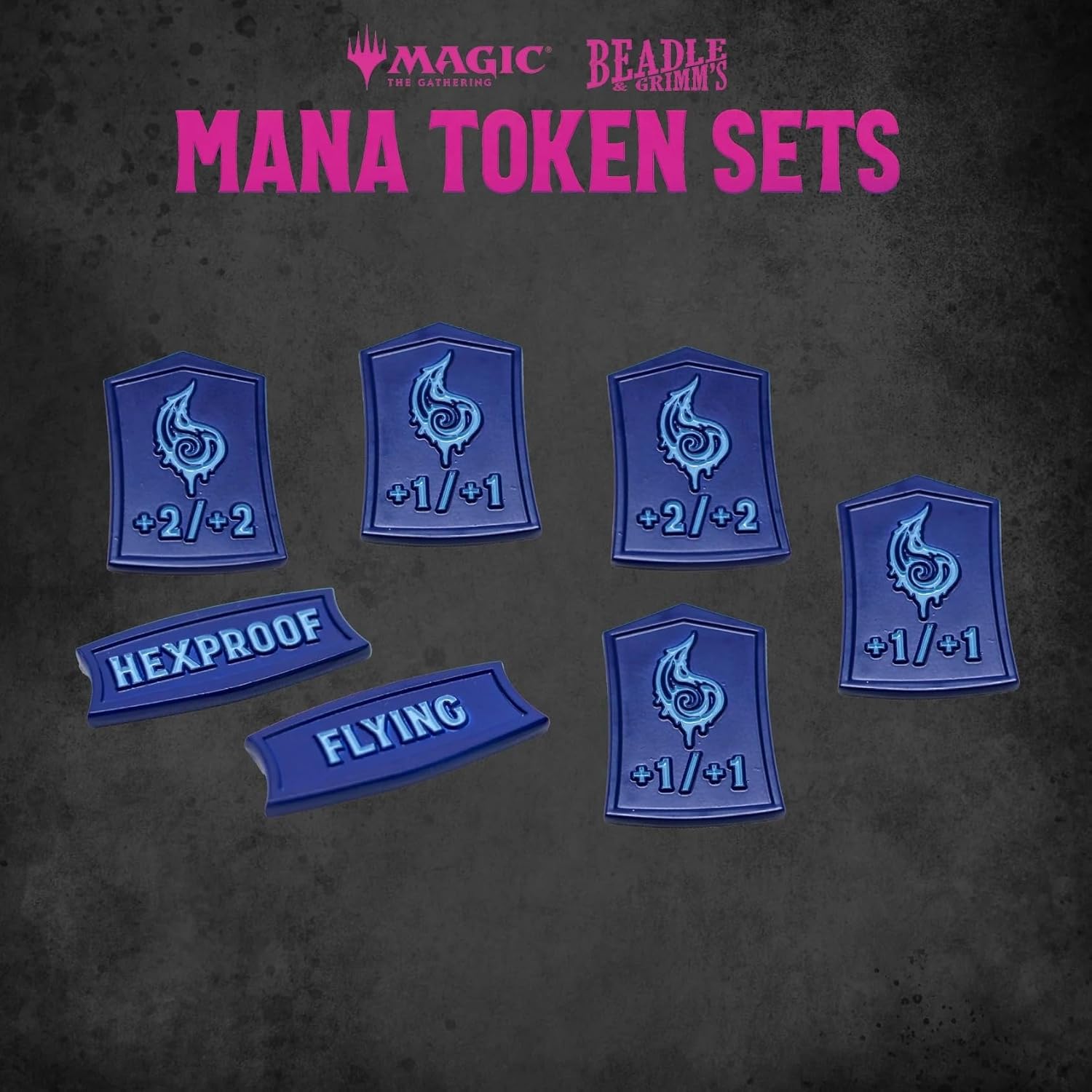 Beadle & Grimms - Mtg - Blue Mana Token Set