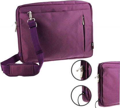 Navitech Purple Bag For OAKCASTLE DVD120 10.5`` Portable DVD Player
