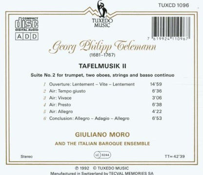 Tafelmusik II: Suite 2