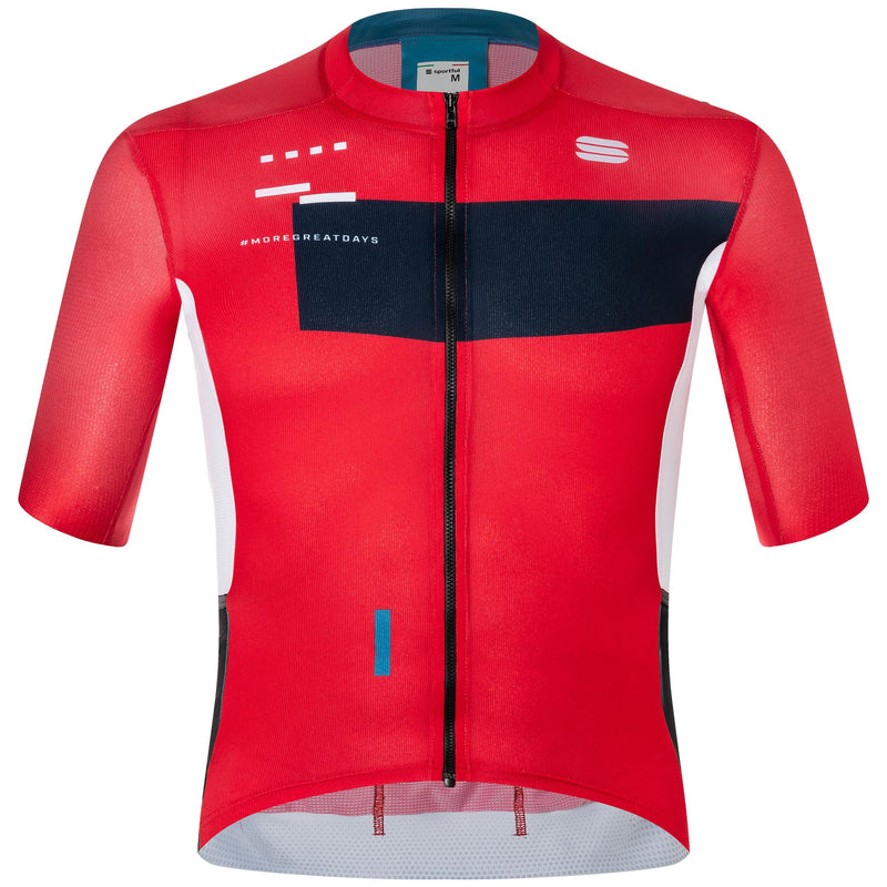 Sportful Herren Breakout Supergiara Trikot, Tango red, L