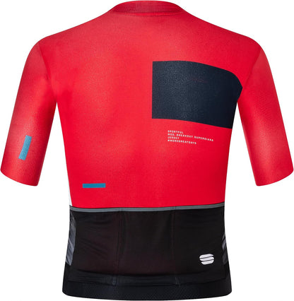 Sportful Herren Breakout Supergiara Trikot, Tango red, L