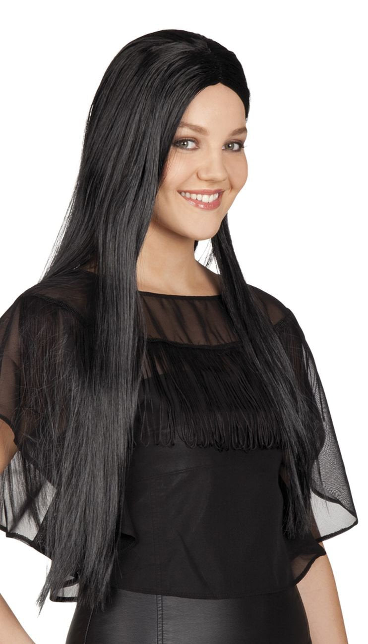 Boland 86330 Adult Wig Charming Black One Size