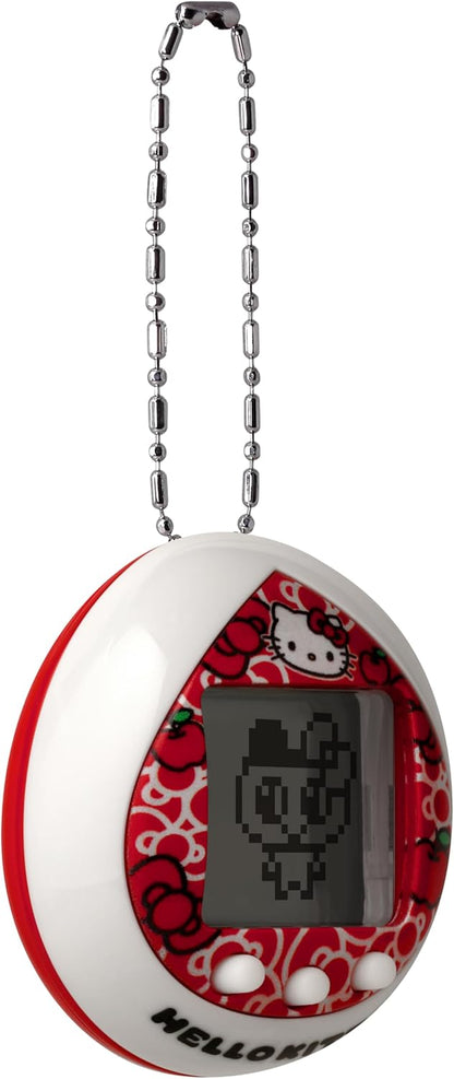TAMAGOTCHI Nano Hello Kitty 50th Anniversary Red Shell | 4cm Red Hello Kitty Virtual Pet Handheld Games Machine | Raise An Electronic Cyber Pet With Hello Kitty's Help With This Sanrio Toy