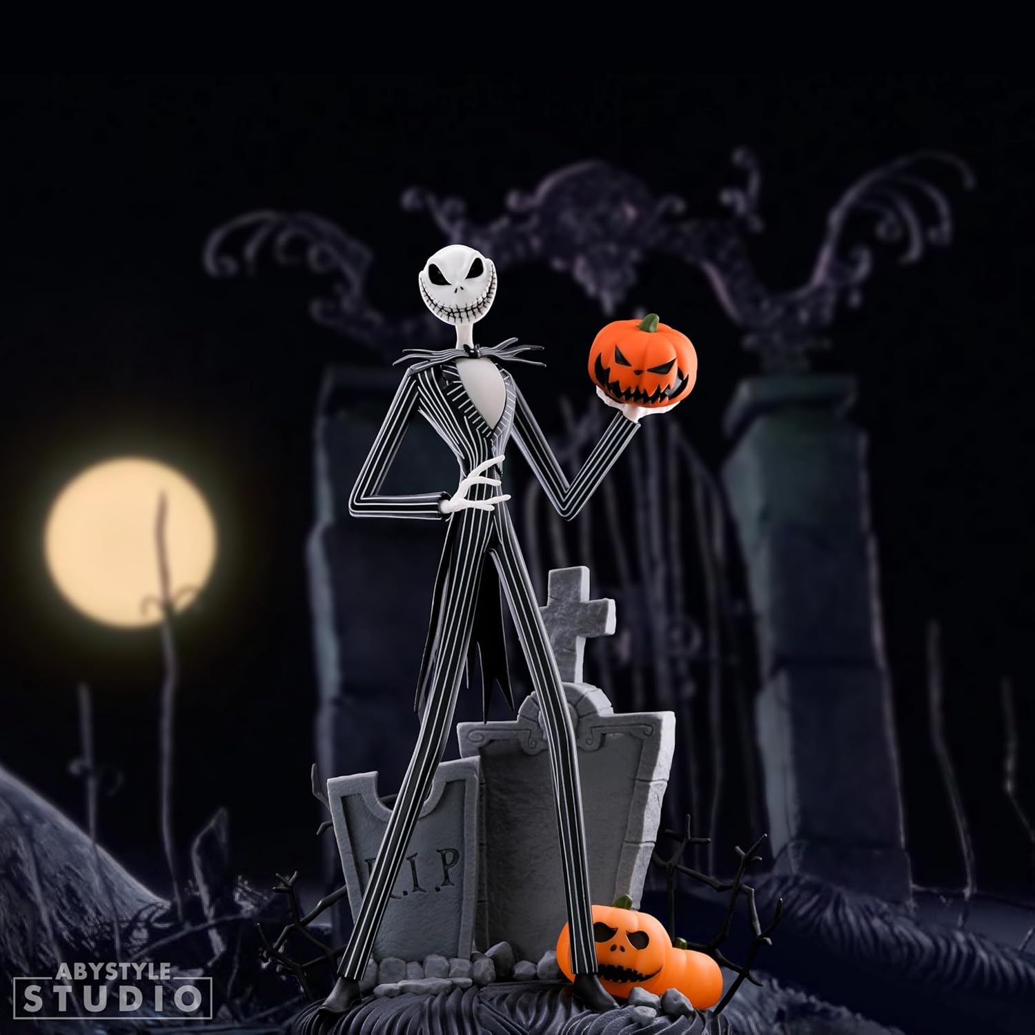 ABYstyle Studio - Nightmare Before Xmas - Statuetta Jack Scary Smiling Face