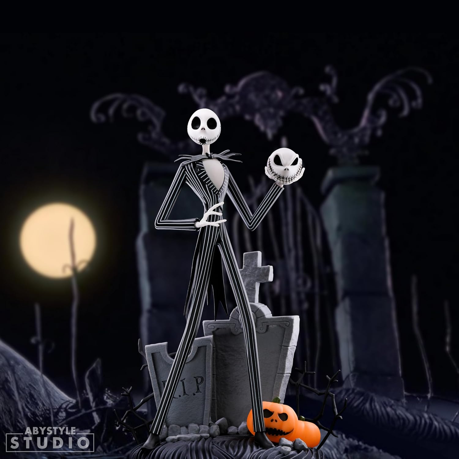 ABYstyle Studio - Nightmare Before Xmas - Statuetta Jack Scary Smiling Face
