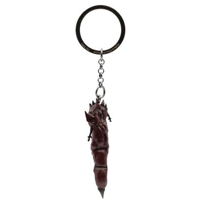 ABYSTYLE - JUJUTSU KAISEN 3D Key Ring Sukuna Finger, Red, H. 6 cm x L. 1,8 cm x P. 1 cm