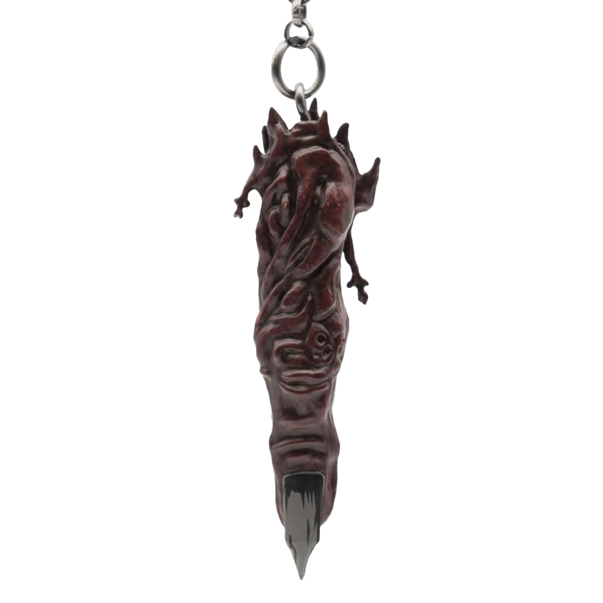 ABYSTYLE - JUJUTSU KAISEN 3D Key Ring Sukuna Finger, Red, H. 6 cm x L. 1,8 cm x P. 1 cm
