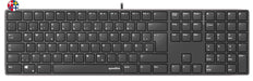 Speedlink - Riva Slim Metal Scissor Keyboard, Black - Nordic Layout
