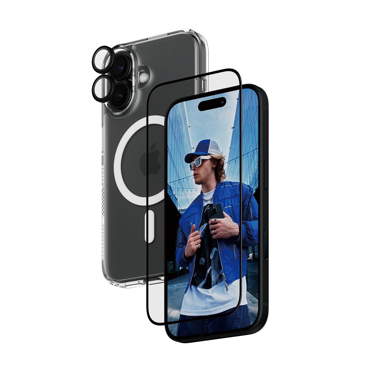PanzerGlass 3-in-1 Protective Case for iPhone 16