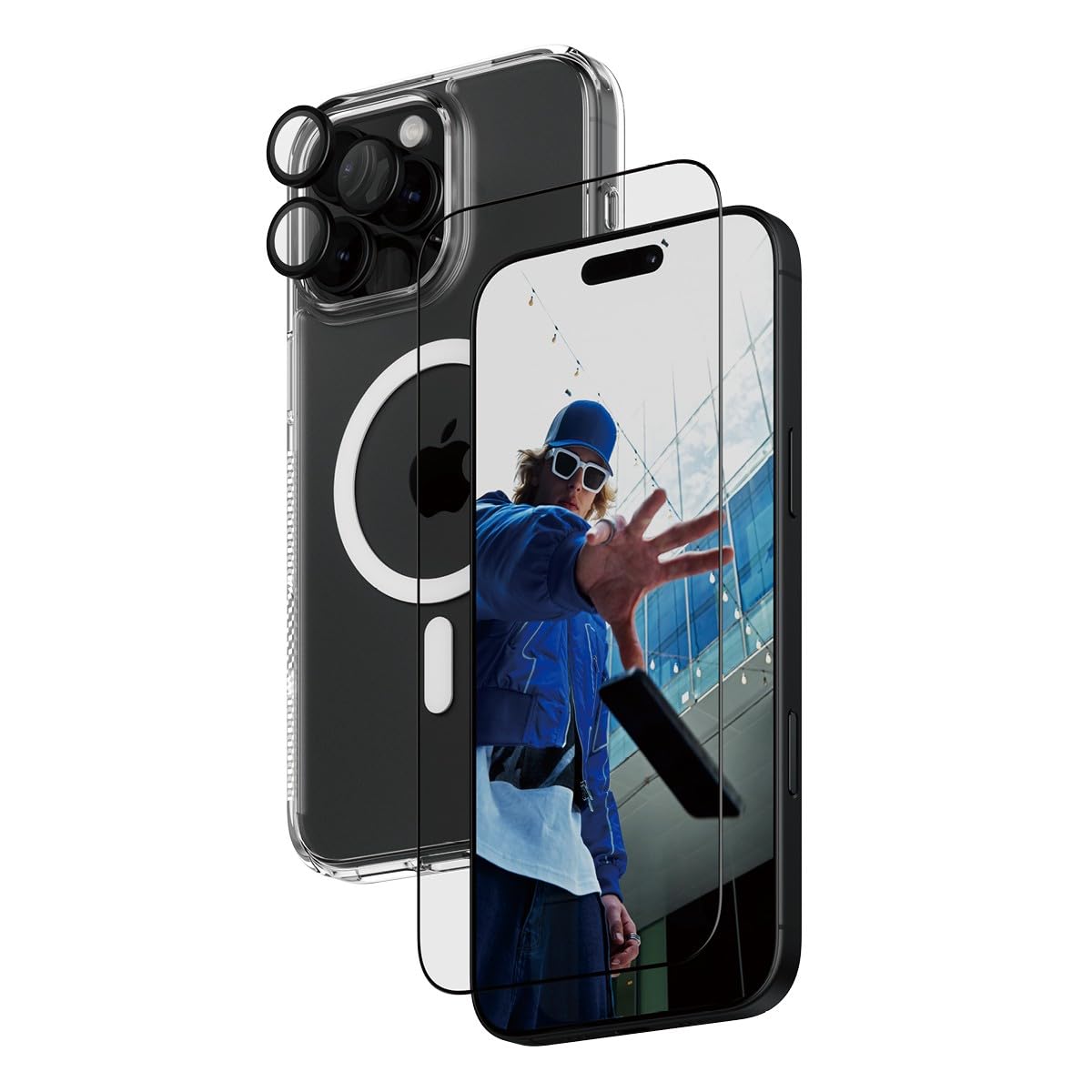 PanzerGlass iPhone 16 Pro Max 3-in-1 Protection Bundle