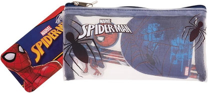 Kids Licensing - Filled Mesh Pencil Pouch W/Stationery - Spiderman (017808156)