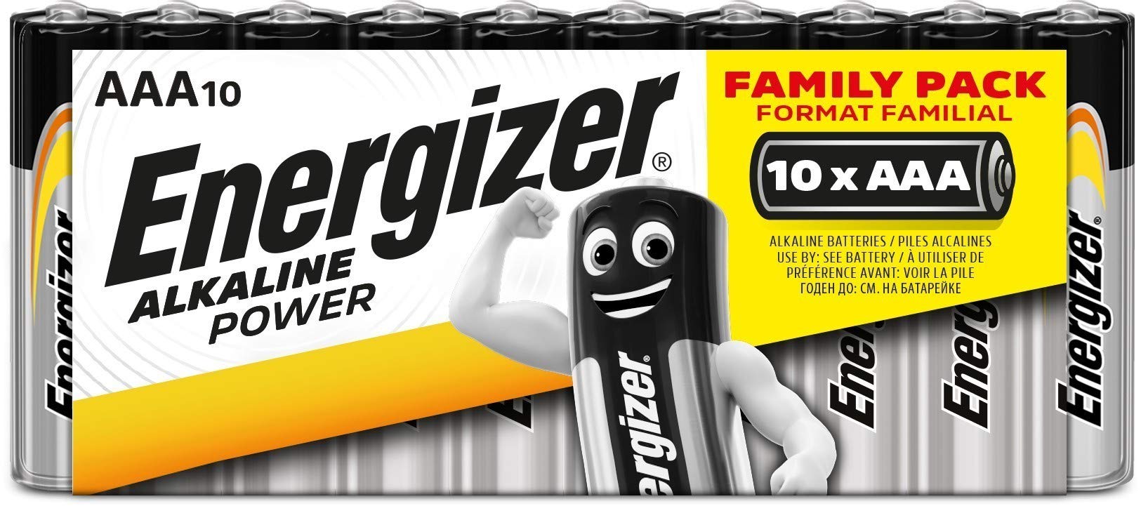 Energizer - Power Aaa 10-Pack Tray