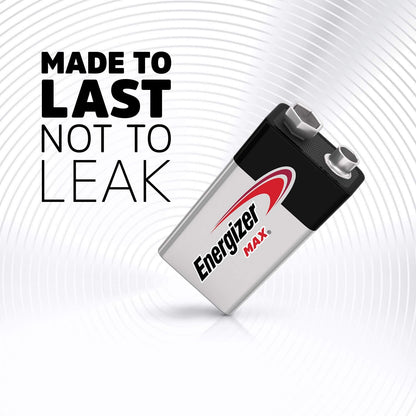 Energizer - Max 9V/6Lr61 (2-Pack)
