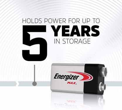 Energizer - Max 9V/6Lr61 (2-Pack)