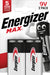 Energizer - Max 9V/6Lr61 (2-Pack)