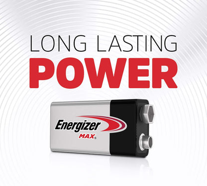 Energizer - Max 9V/6Lr61 (2-Pack)