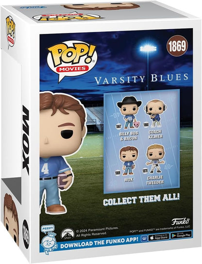 Funko Pop! Movies: Varsity Blues - MOX - Keychain - Neuartiger Schlüsselanhänger - Vinyl-Minifigur Zum Sammeln - Strumpffüller - Geschenkidee - Offizielle Handelswaren - Movies Fans - Minifigur
