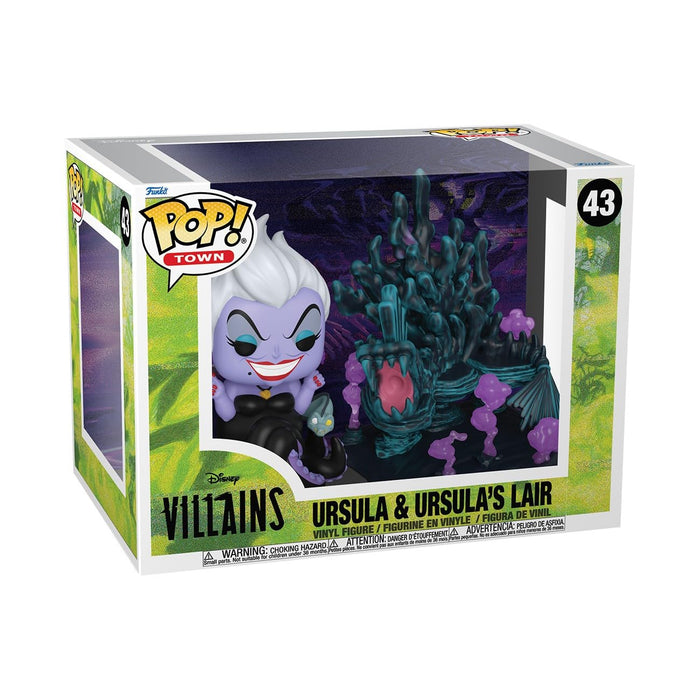 Funko Pop! Towns: Villains - Ursula's Lair - Disney Villains - Collectable Vinyl Figure - Gift Idea - Official Merchandise - Toys for Kids & Adults - Movies Fans - Model Figure for Collectors