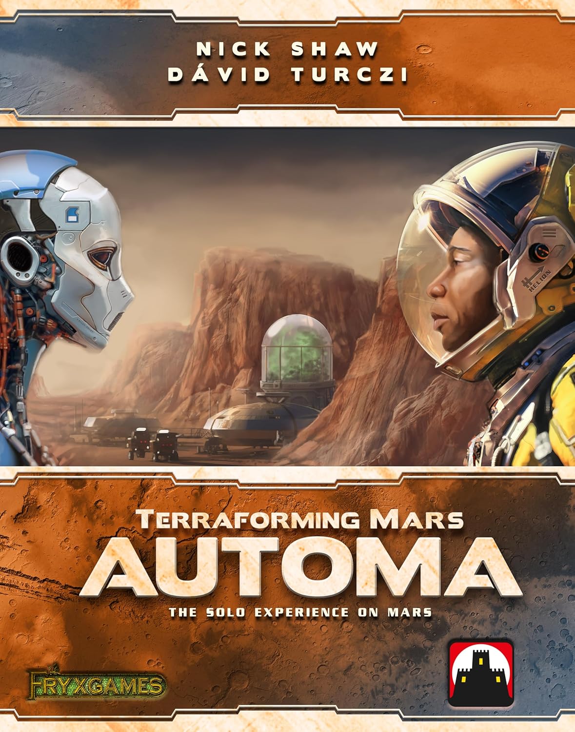Stonghold Games - Terraforming Mars Automa - Strategy Board Game Expansion - for 1 Players and Ages 12+