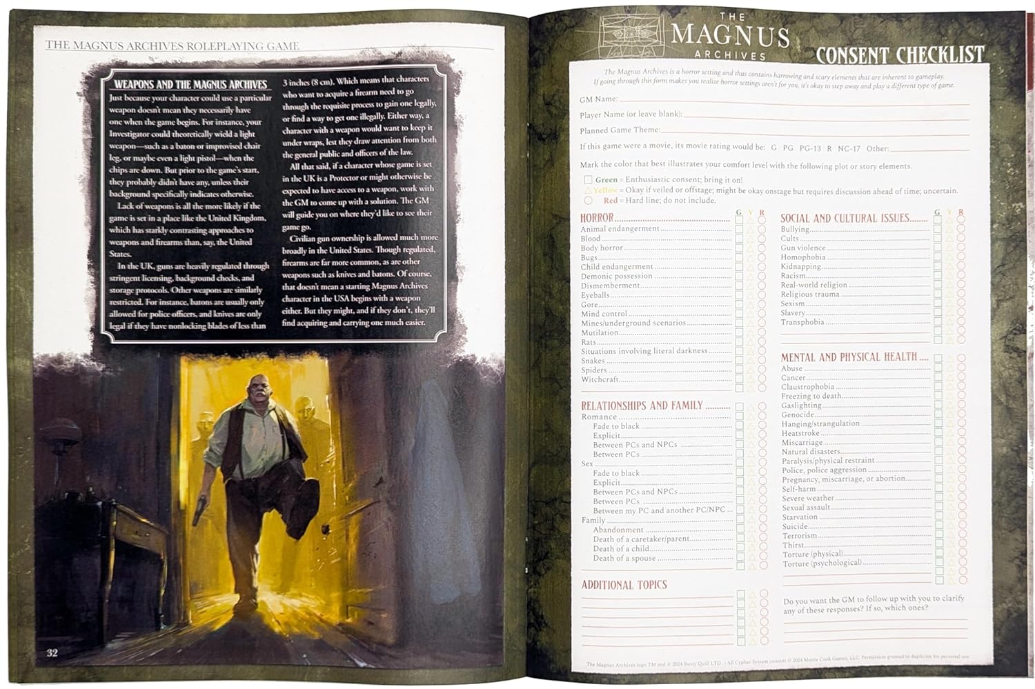 Magnus Archives Players Guide the