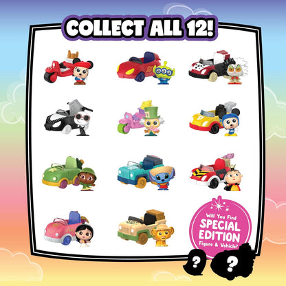 Disney 44746 Doorables Let’s Go Vehicles Series 2, Multi-Color