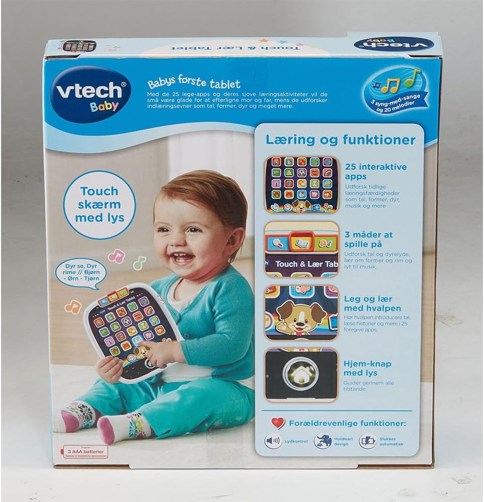 VTech Touch & Teach Tablet DK (950-602932