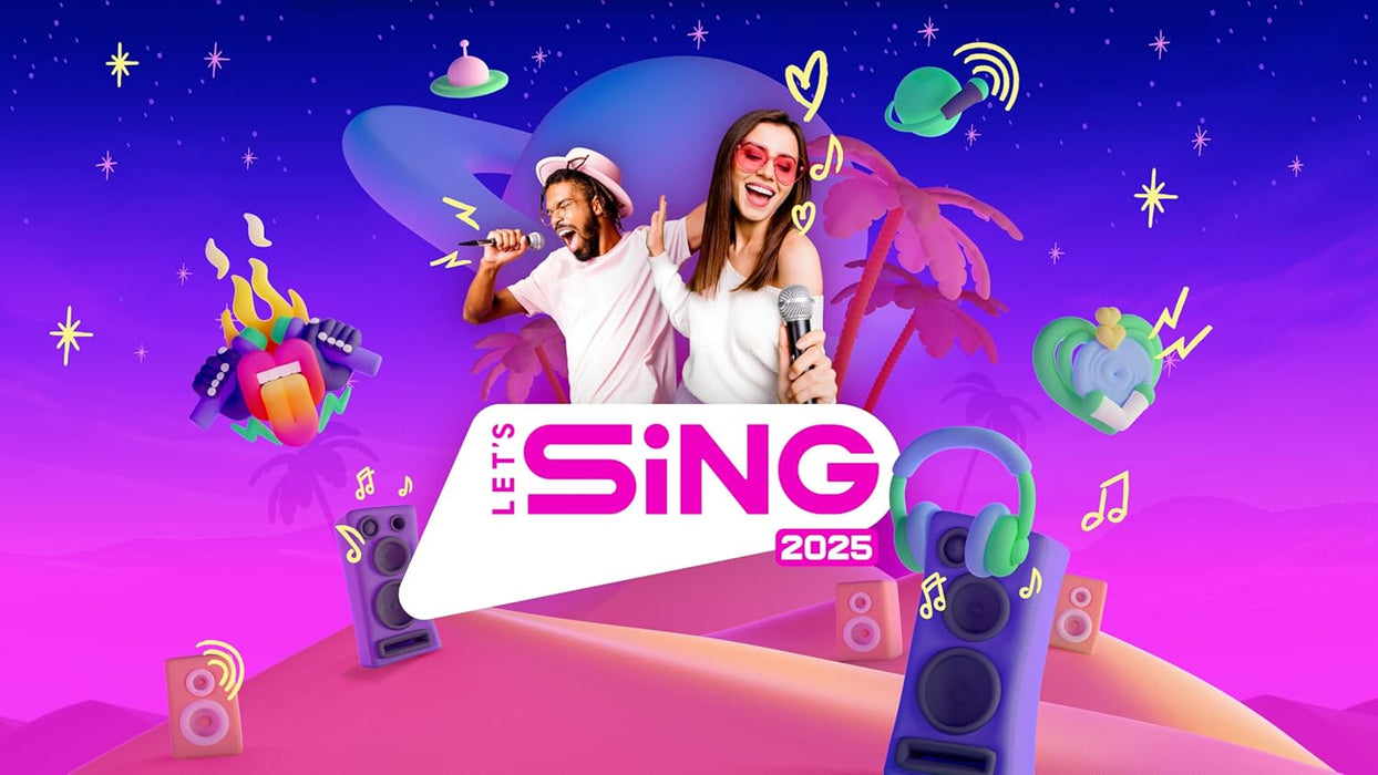 Let`S Sing 2025 - Double Mic Bundle (Playstation 5)