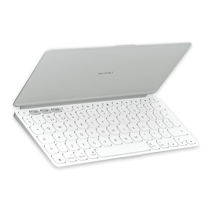 Logitech Keys-To-Go 2 For Ipad - Keyboard - Built-In Cover - Wireless - Bluetooth Le - Qwerty - Uk - Pale Grey