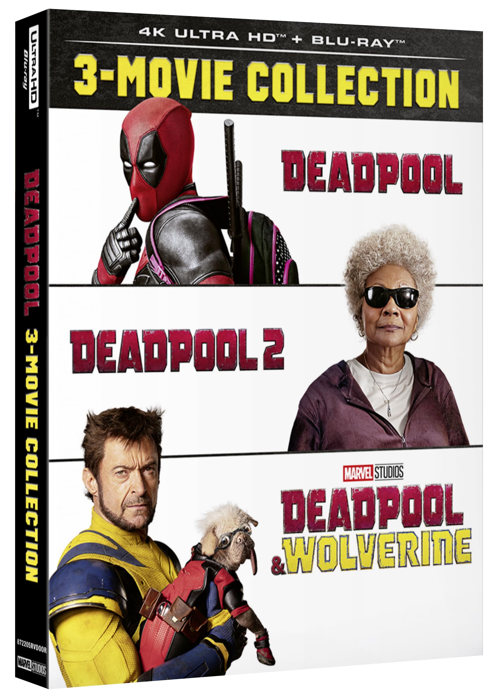 Cofanetto Deadpool 1-3 - 4K (Bd 4K + Bd Hd