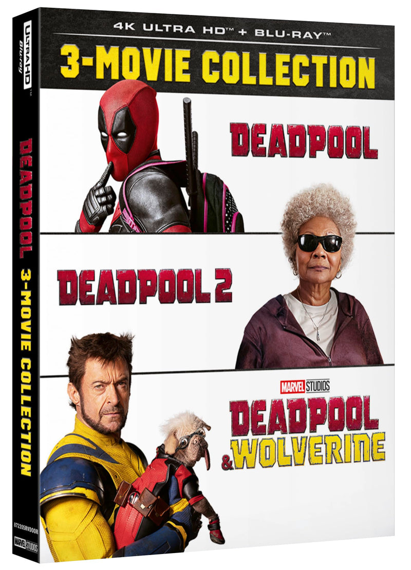 Cofanetto Deadpool 1-3 - 4K (Bd 4K + Bd Hd