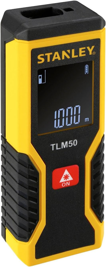 Stanley Tlm50 - Laserafstandsmeter - Max Meetbereik 15M - [Dutch Import]