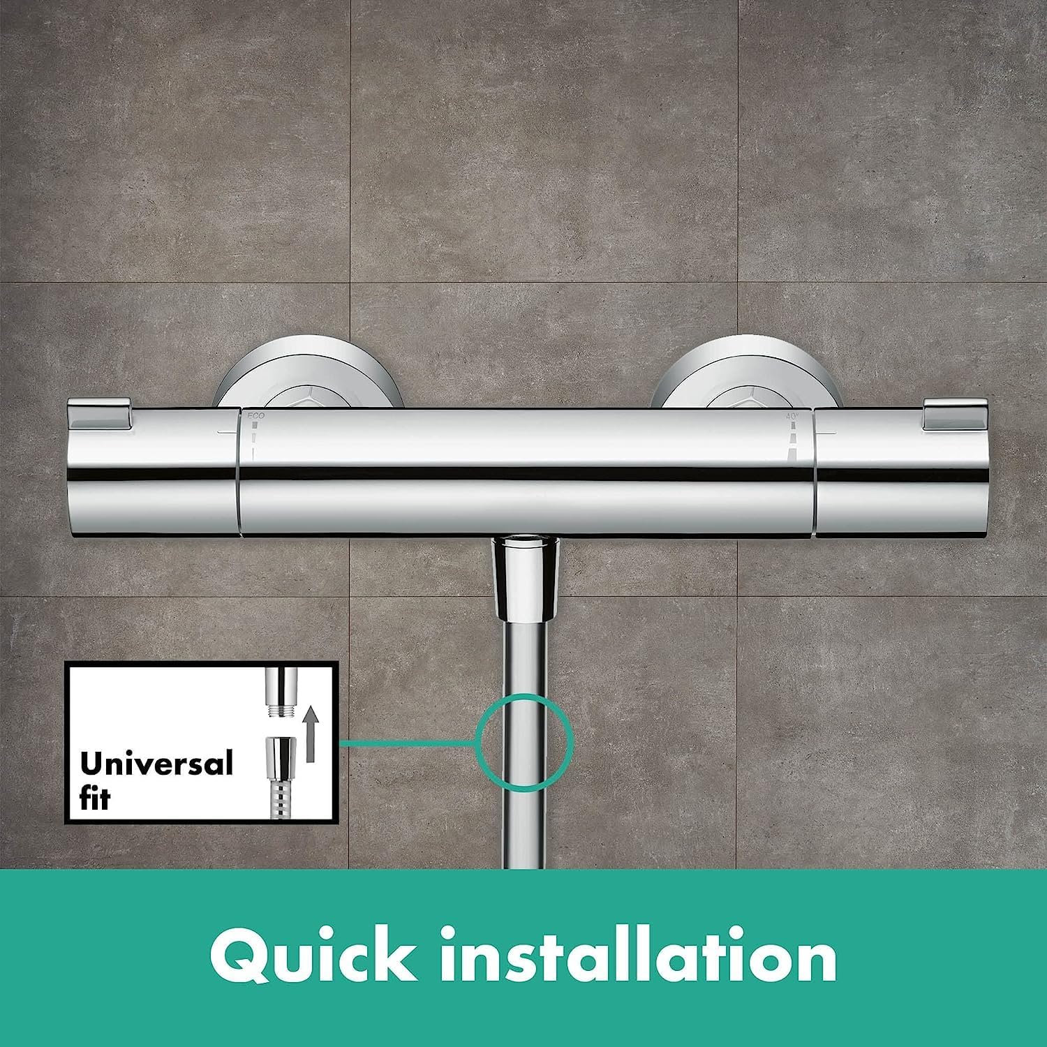 Hansgrohe - Thermostatische Douchemengkraan -  Myfox - Chroom - [Dutch Import]