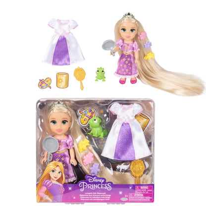 Disney Princess Longest Hair Rapunzel Doll (15cm.