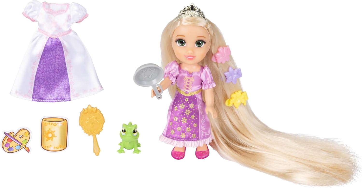 Disney Princess Longest Hair Rapunzel Doll (15cm.