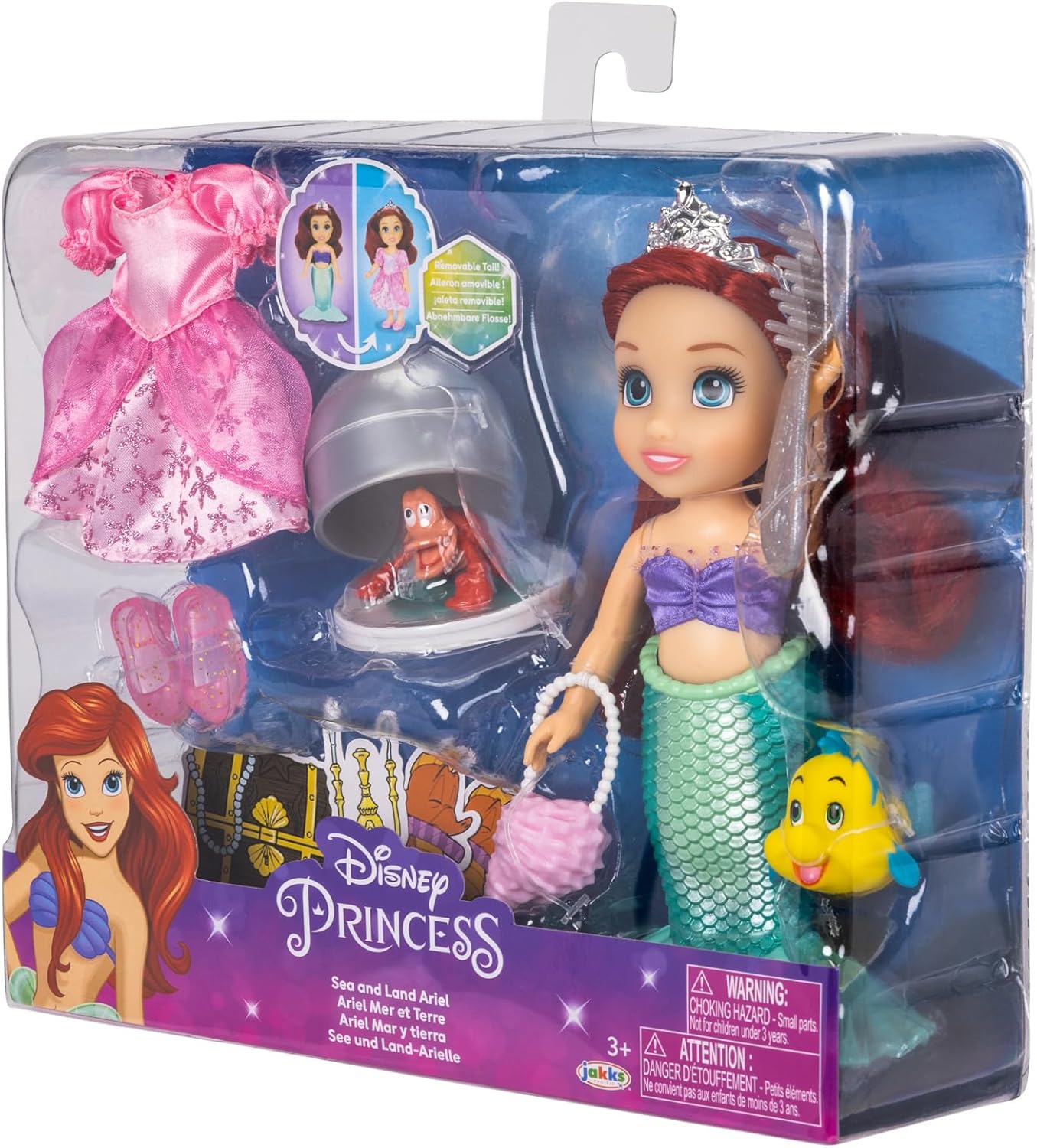 Disney Princess - Petite Princess Doll (Sea & Land Ariel) /Toys