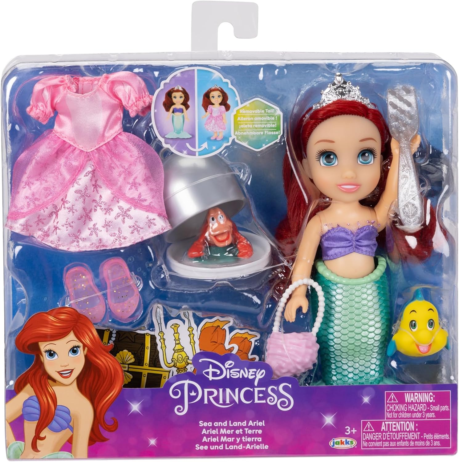 Disney Princess - Petite Princess Doll (Sea & Land Ariel) /Toys