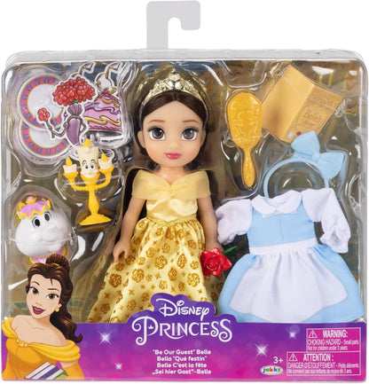 Disney Princess Be Our Guest Belle Doll (15cm.