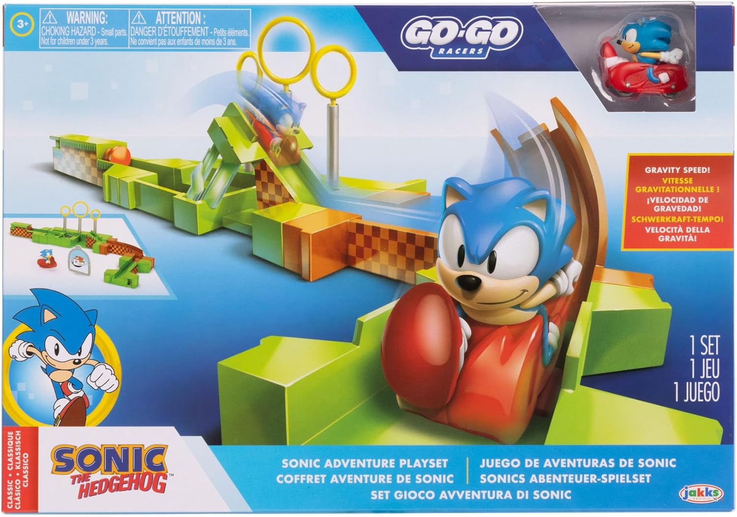 Sonic - Go Go Racer - Sonic Adventure Playset /Toys