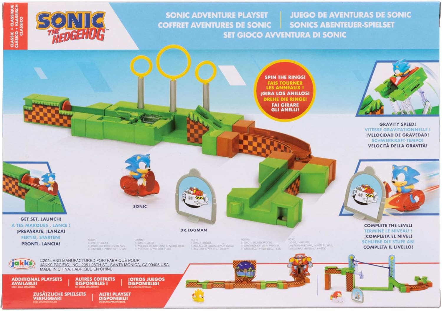 Sonic - Go Go Racer - Sonic Adventure Playset /Toys